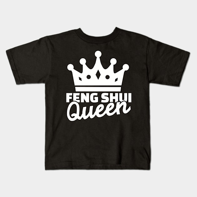 Feng shui queen Kids T-Shirt by Designzz